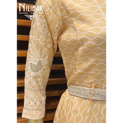 Light Yellow Cotton Jumpsuit