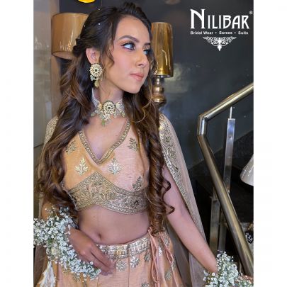 Bronze Silk Lehenga