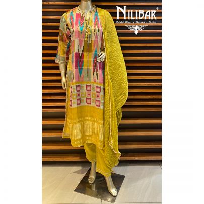 Apple Green Cotton Kurta Sets