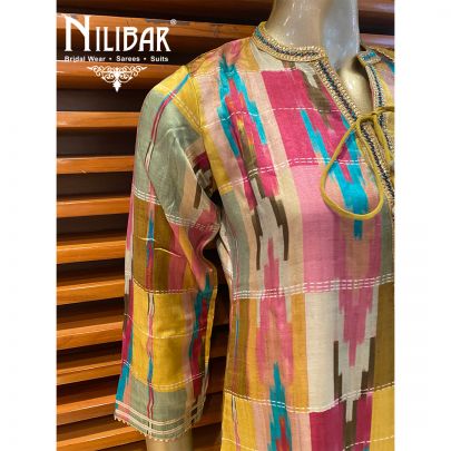 Apple Green Cotton Kurta Sets