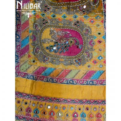 Mustard Crepe Unstitched Suit