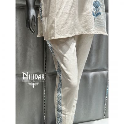 Ivory Cotton Printed Co-ord Set