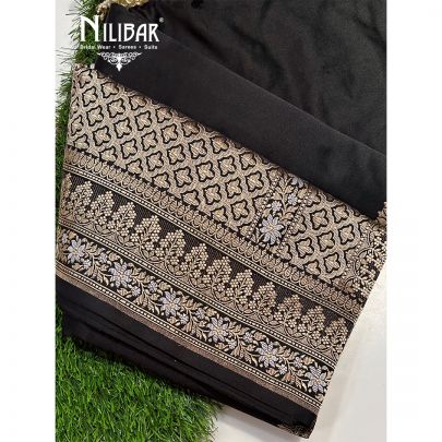 Black Silk Saree
