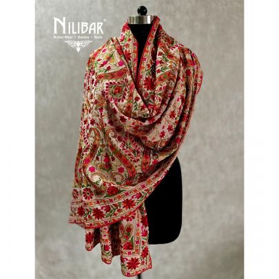 Pastel Pink Georgette Dupatta