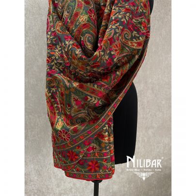 Slate Gray Georgette Dupatta