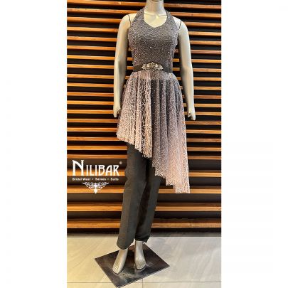 Iron Silk Indo Western Set