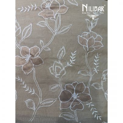 Ivory Mul Cotton Shirt Paired With Cotton Bottom & Dupatta