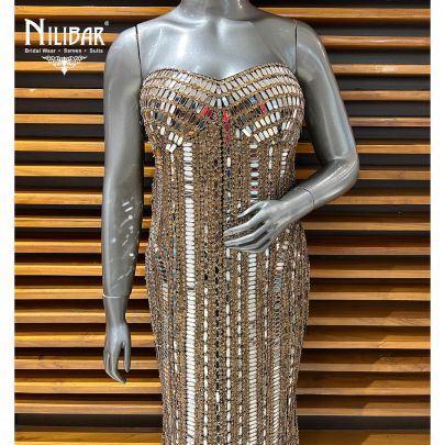 Golden Net Gown