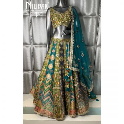 Multi Silk Lehenga