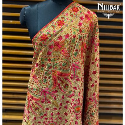 Beige Heavy Georgette Dupatta