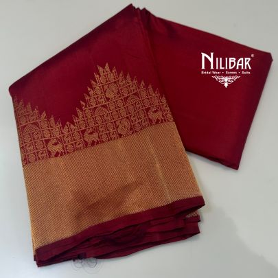 Red Silk Traditional Saree