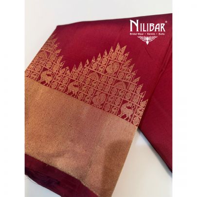 Red Silk Traditional Saree
