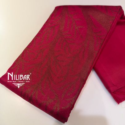Magenta Silk Traditional Saree
