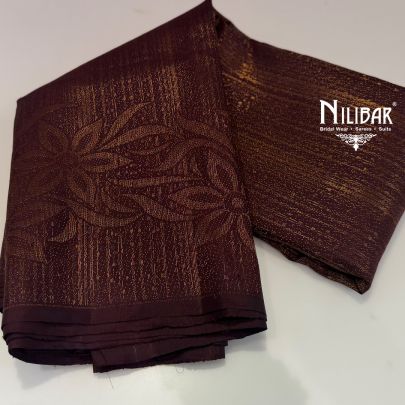 Wine Silk Traditional Saree