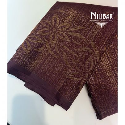 Wine Silk Traditional Saree