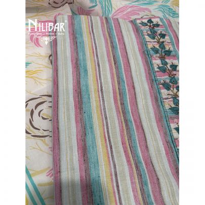 Multicolor Cotton Printed Suit