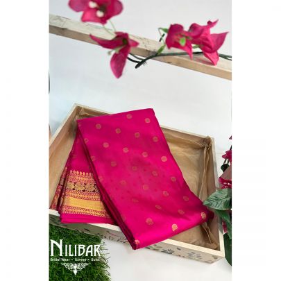 Pink Silk Kanjivaram Saree