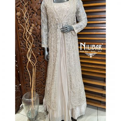 Ivory Jacket Style Lehenga