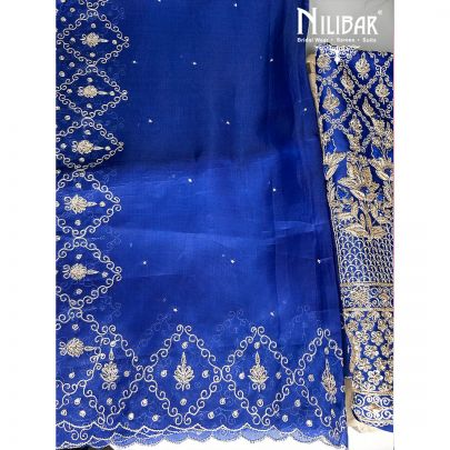 Royal Blue Unstitched Suit