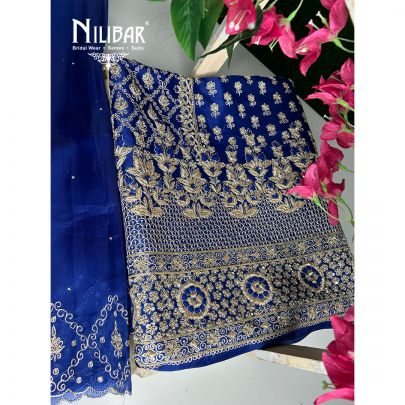 Royal Blue Unstitched Suit