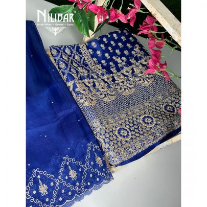 Royal Blue Unstitched Suit