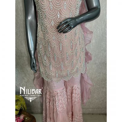Baby Pink Garara Suit