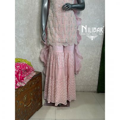 Baby Pink Garara Suit