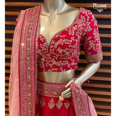 Imperial Red Bridal Lehenga