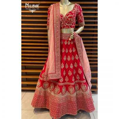 Imperial Red Bridal Lehenga