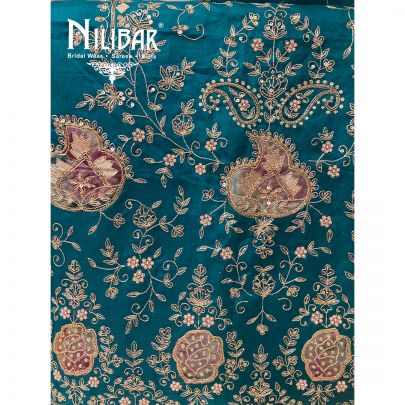 Rama Green Organza Suit
