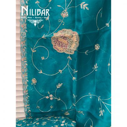 Rama Green Organza Suit