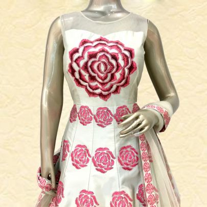 Light Green Anarkali Suit