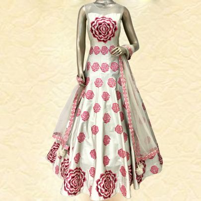 Light Green Anarkali Suit