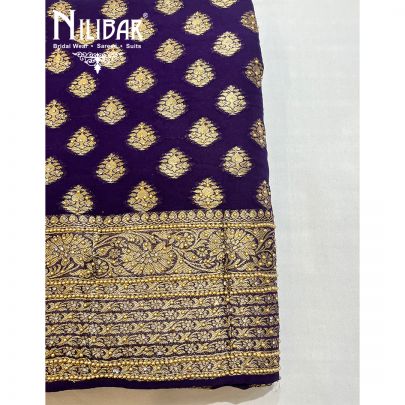 Violent Georgette Unstitched Suit