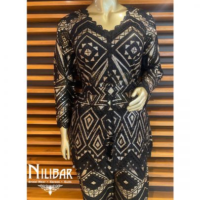 Black Net Co-ord set