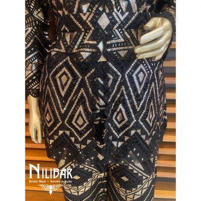 Black Net Co-ord set