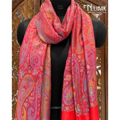 Red Pashmina Stole