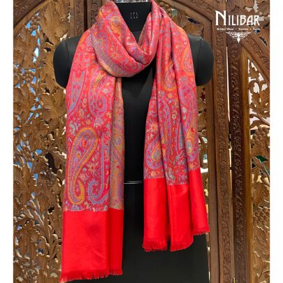 Red Pashmina Stole