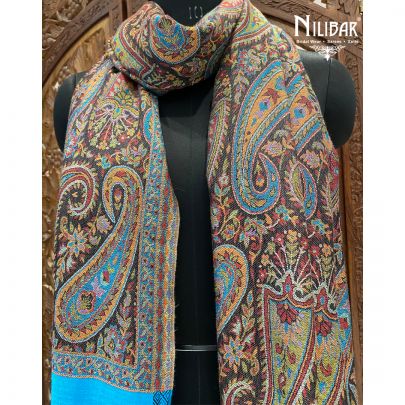 Blue Pashmina Stole
