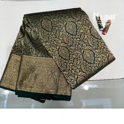 Green Silk Kanjivaram Saree