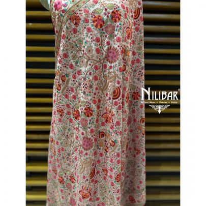 Pink Pure Silk Dupatta