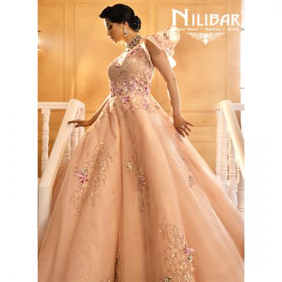 Salmon Pink Gown