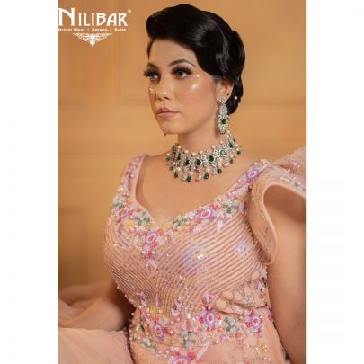 Salmon Pink Gown