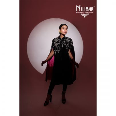 Black  Velvet Capes