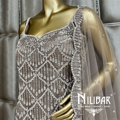 Dark Mocha Net Suit Set