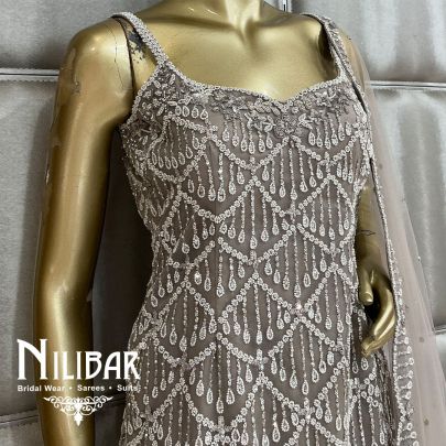 Dark Mocha Net Suit Set