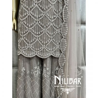 Dark Mocha Net Suit Set