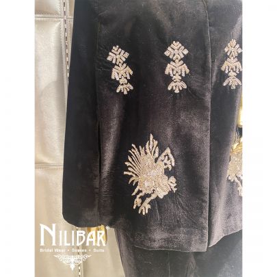 Black Velvet Co-ord Set