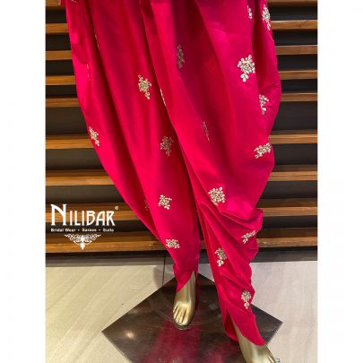 Mint Green Silk Dhoti Suit