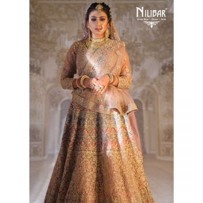 Mouse Net Bridal Lehenga